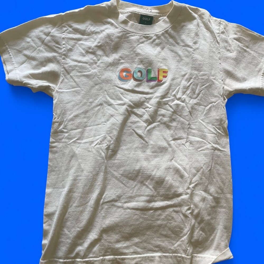 Golf Wang classic Graphic Tee in cream